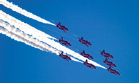 Red Arrows - 60th Anniv. VE Day, July 2005