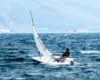 2015 - WindSurfers on Lake Garda, Italy, July